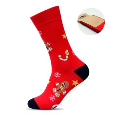 Par de Calcetines Navideños en Algodón y RPET | Goodie