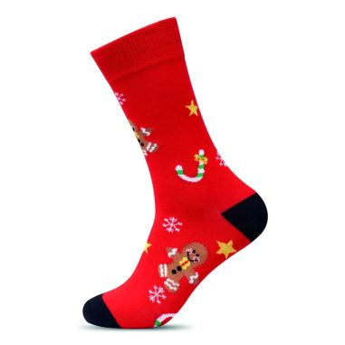 Par de Calcetines Navideños en Algodón y RPET | Goodie