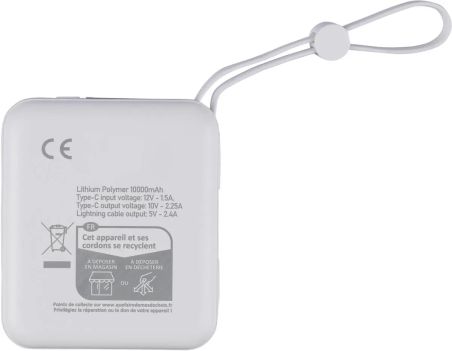 Power Bank de ABS Reciclado de 10.000 mAh Personalizado