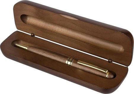Bolígrafo de Madera de Nogal con Estuche Personalizado | Goodie