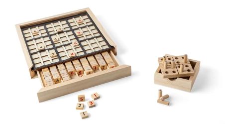 Sudoku de Madera de Pino Personalizado | Goodie