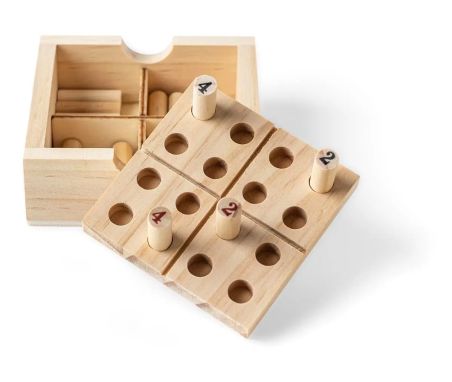 Sudoku de Madera de Pino Personalizado | Goodie