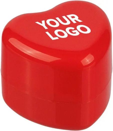 Bálsamo Labial en Envase con Forma de Corazón Personaliz | Goodie