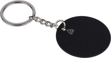Llavero Redondo de Acero Inox. Reciclado Personalizado | Goodie