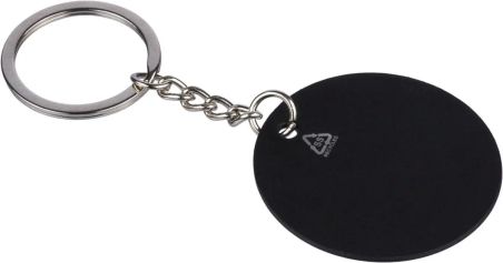 Llavero Redondo de Acero Inox. Reciclado Personalizado | Goodie