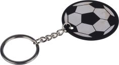 Llavero Redondo con Diseño de Balón de Acero Inox. Recic | Goodie