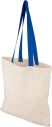 Bolsa Tote de Algodón Natural con Asas de Color Personalizada 101349516 - Imagen 1