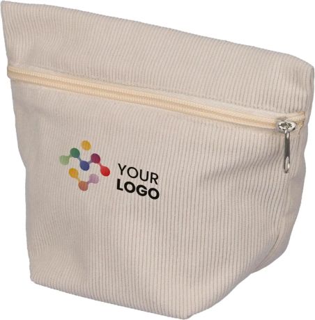Neceser de pana con cremallera Personalizado