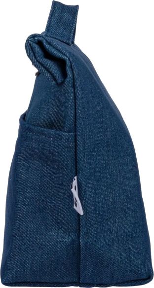Bolsa nevera enrollable de denim reciclado Personalizado