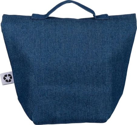 Bolsa nevera enrollable de denim reciclado Personalizado