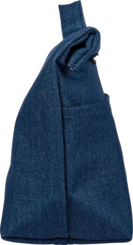 Bolsa nevera enrollable de denim reciclado Personalizado