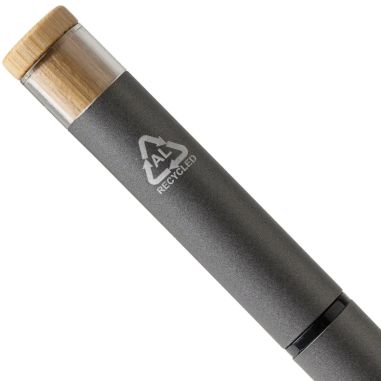 Set de escritura de aluminio reciclado lacado Personalizado