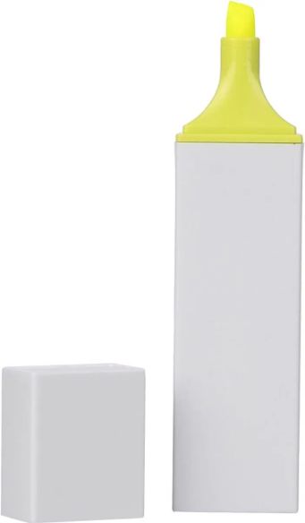 Marcador fluorescente de ABS reciclado Personalizado
