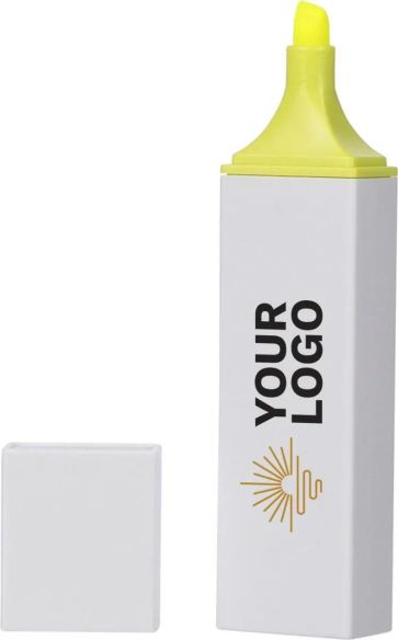 Marcador fluorescente de ABS reciclado Personalizado
