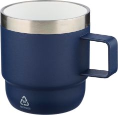 Taza termo de acero inox. reciclado y cerámica Personalizado