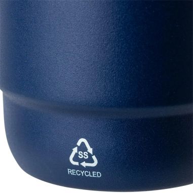 Taza termo de acero inox. reciclado y cerámica Personalizado
