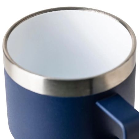 Taza termo de acero inox. reciclado y cerámica Personalizado