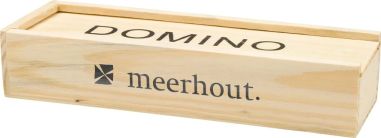 Juego de dominó Enid | Madera reciclada Personalizado