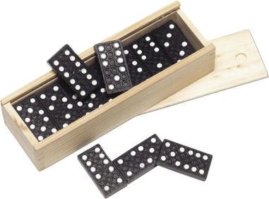 Juego de dominó Enid | Madera reciclada Personalizado