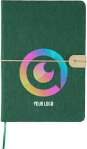 Cuaderno Danio | Fieltro reciclado | A5 | Personalizado | Goodie