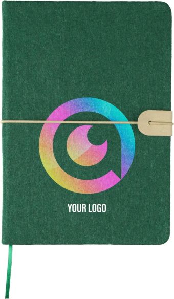 Cuaderno Danio | Fieltro reciclado | A5 | Personalizado | Goodie