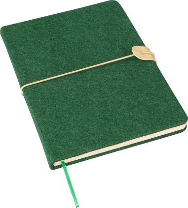 Cuaderno Danio | Fieltro reciclado | A5 | Personalizado | Goodie