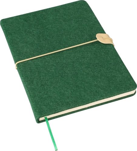Cuaderno Danio | Fieltro reciclado | A5 | Personalizado | Goodie