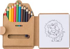 Set para colorear Marlon | 12 uds. Personalizado | Goodie