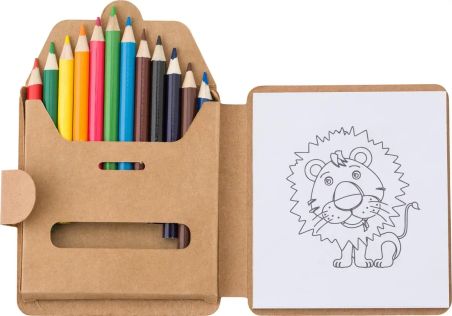 Set para colorear Marlon | 12 uds. Personalizado | Goodie