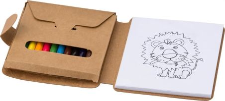 Set para colorear Marlon | 12 uds. Personalizado | Goodie