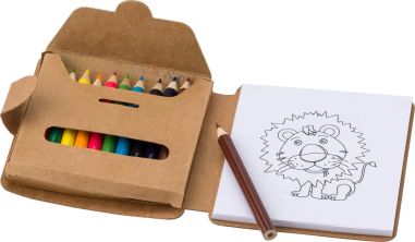 Set para colorear Marlon | 12 uds. Personalizado | Goodie