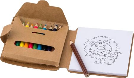 Set para colorear Marlon | 12 uds. Personalizado | Goodie
