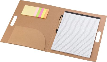 Carpeta de cartón con set de escritura Personalizada | Goodie