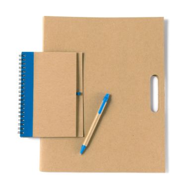 Carpeta de cartón con set de escritura Personalizada | Goodie