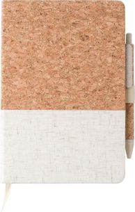 Cuaderno de corcho y lino Personalizado | Goodie