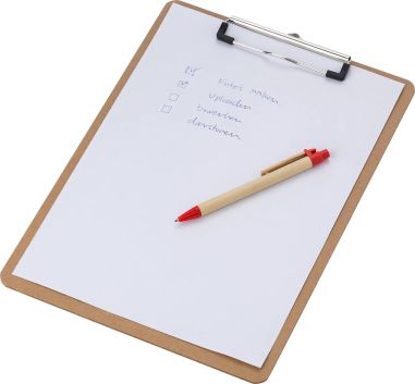Portapapeles Nimra | MDF reciclado | A4 Personalizada | Goodie