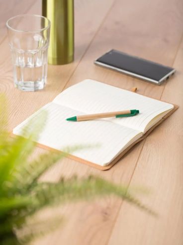 Cuaderno Johanna | Kraft lavado | A5 | Personalizado | Goodie
