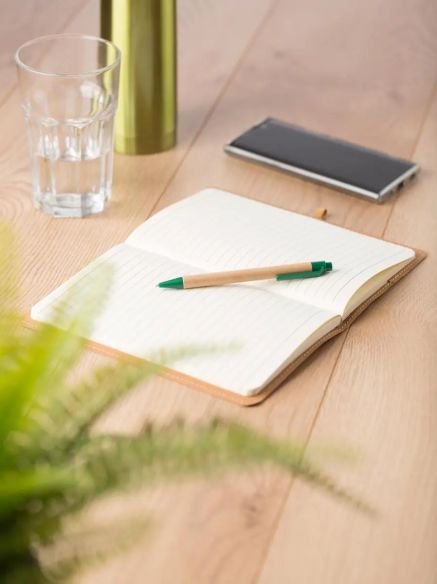 Cuaderno Johanna | Kraft lavado | A5 | Personalizado | Goodie