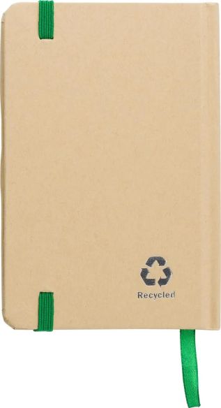 Cuaderno de papel reciclado (A6) Personalizado | Goodie