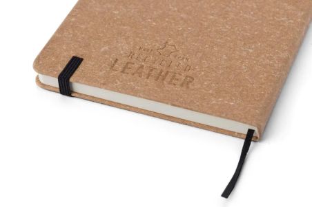 Cuaderno Gianna | Cuero reciclado | A5 | Personalizado | Goodie