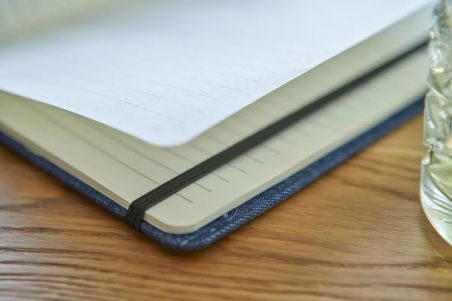 Cuaderno Alfred | Denim | A5 | Personalizado | Goodie