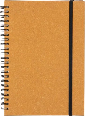 Cuaderno Egon | Cuero reciclado | A5 | Personalizado | Goodie