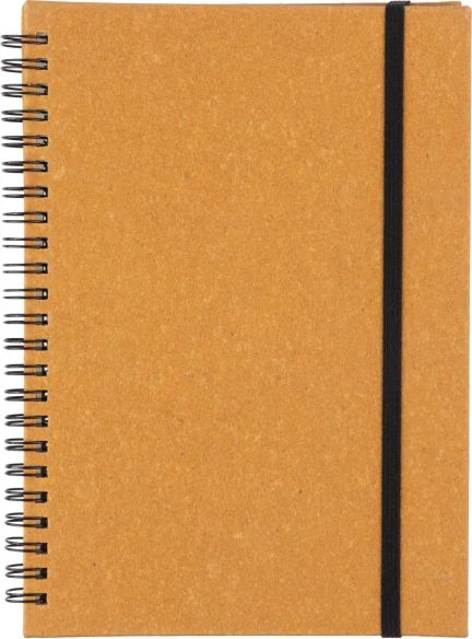Cuaderno Egon | Cuero reciclado | A5 | Personalizado | Goodie