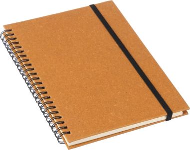 Cuaderno Egon | Cuero reciclado | A5 | Personalizado | Goodie