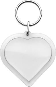 Llavero de plástico Personalizado (corazón) | Goodie