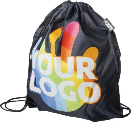 Mochila de Cuerdas de Poliéster rPET Personalizada | Goodie