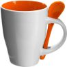 Taza de cerámica de 300 ml con cuchara personalizada - Imagen 2