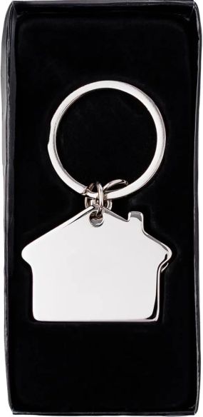 Llavero de Aleación de Zinc Forma de Casa Personalizado | Goodie