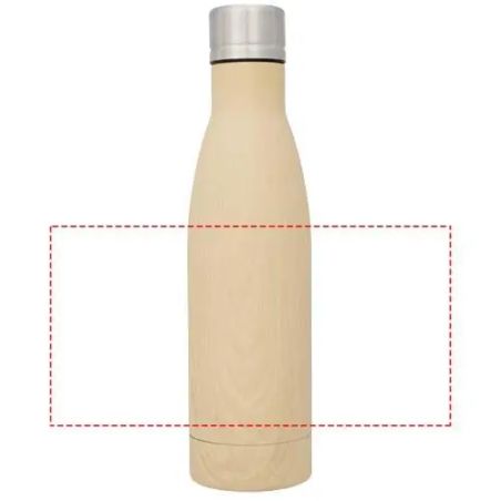 Bidón cobre acabado madera 500 ml personalizado | Goodie