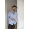 Camisa de Manga Larga en Popelín de Algodón Orgánico para Hombre Personalizada 637524 - Imagen 9